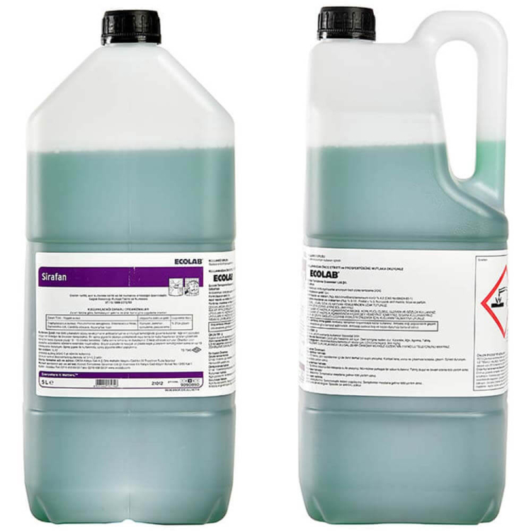 Ecolab Sirafan Deterjan Katkılı Dezenfeksiyon Ürünü 5 Kg 