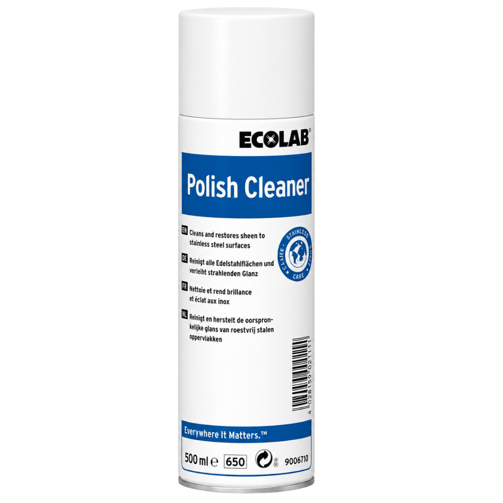 Ecolab S.S. Polish Cleaner Paslanmaz Çelik Mamuller için Temizlik ve Bakım Ürünü 500 Ml
