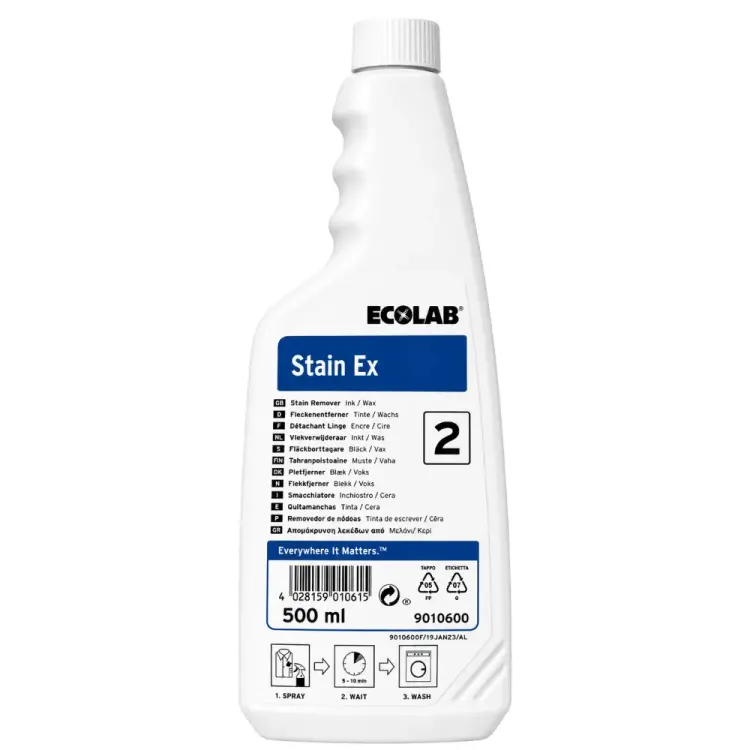 Ecolab Stain-Ex 2 Sıvı Boya Bazlı Leke Çözücü 500 Ml - 1