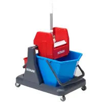 Ecolab Tek Kovalı Presli Temizlik Arabası 18 Lt