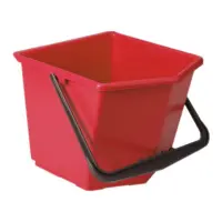Ecolab Temizlik Arabası Yedek Kova Kırmızı 18 Lt