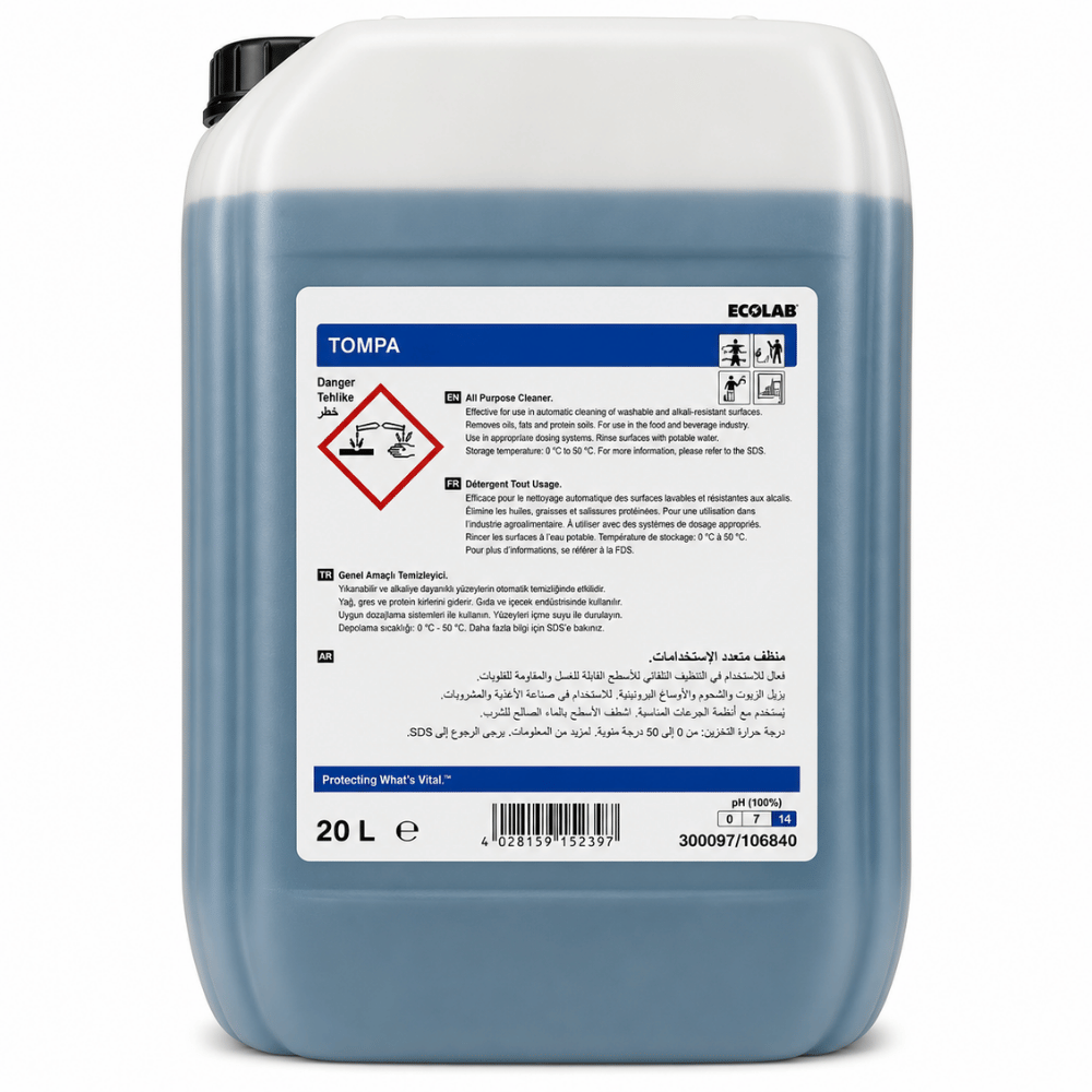 Ecolab Tompa Çok Amaçlı Genel Temizleyici 20 Kg