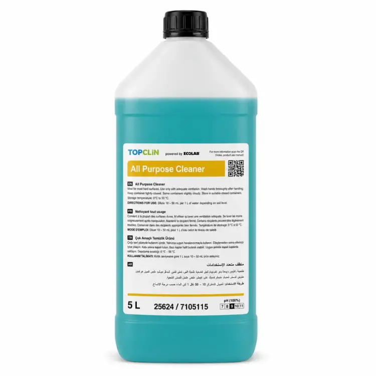 Ecolab TopClin All Purpose Genel Yüzey Temizleyici 5 Kg - 1