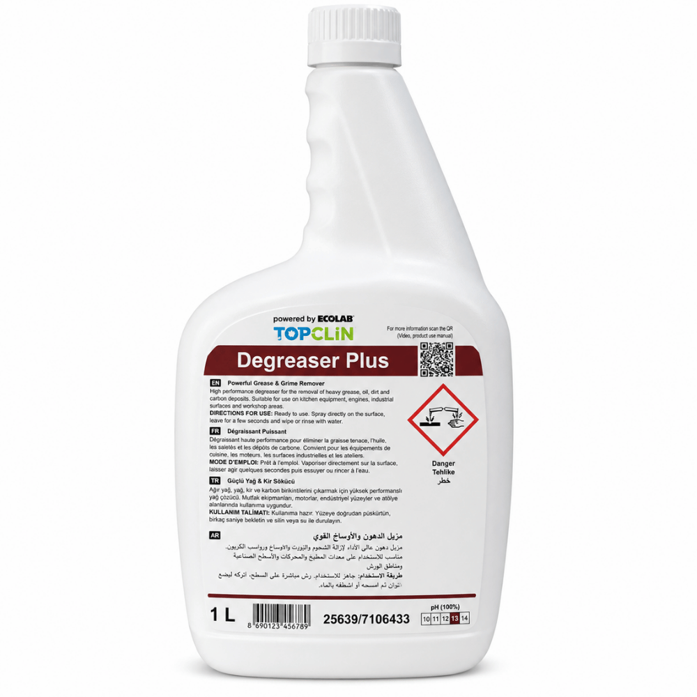 Ecolab TopClin Degreaser Plus Yağ Sökücü 1 Kg
