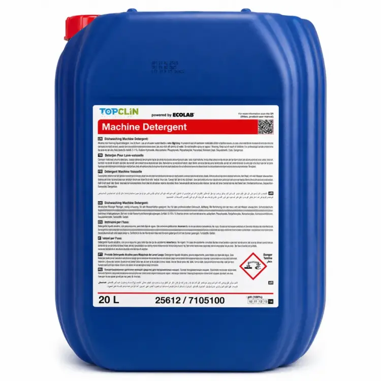 Ecolab TopClin Dishmachine Detergent Bulaşık Deterjanı 20 Kg - 1