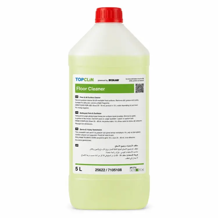 Ecolab TopClin Floor Cleaner Zemin Temizleyici 5 Kg - 1