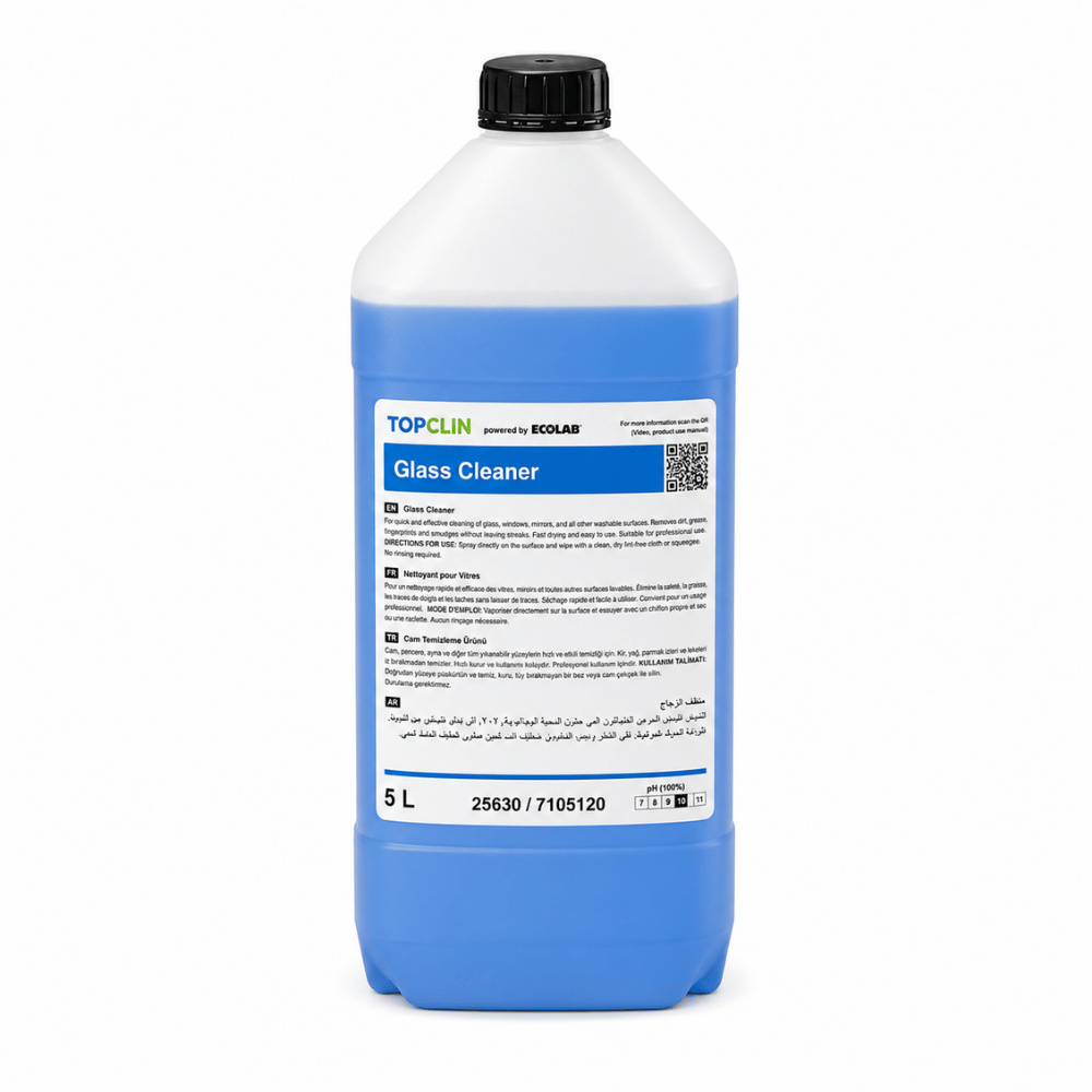 Ecolab TopClin Glass Cleaner Cam Temizleyici 5 Kg