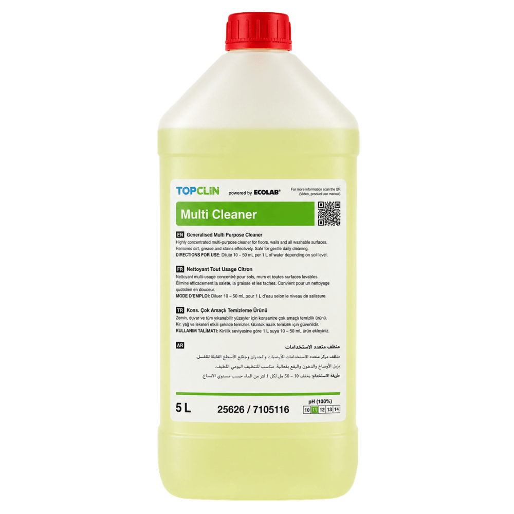 Ecolab TopClin Multi Cleaner Antibakteriyel Yüzey Temizleyici 5 Kg