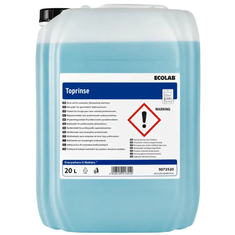 Ecolab Toprinse Endüstriyel Bulaşık Parlatıcı 20 Kg - 1