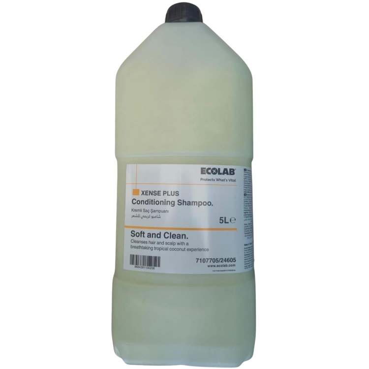 Ecolab Xense Plus 2 si 1 Arada Şampuan ve Saç Kremi 5 Lt 
