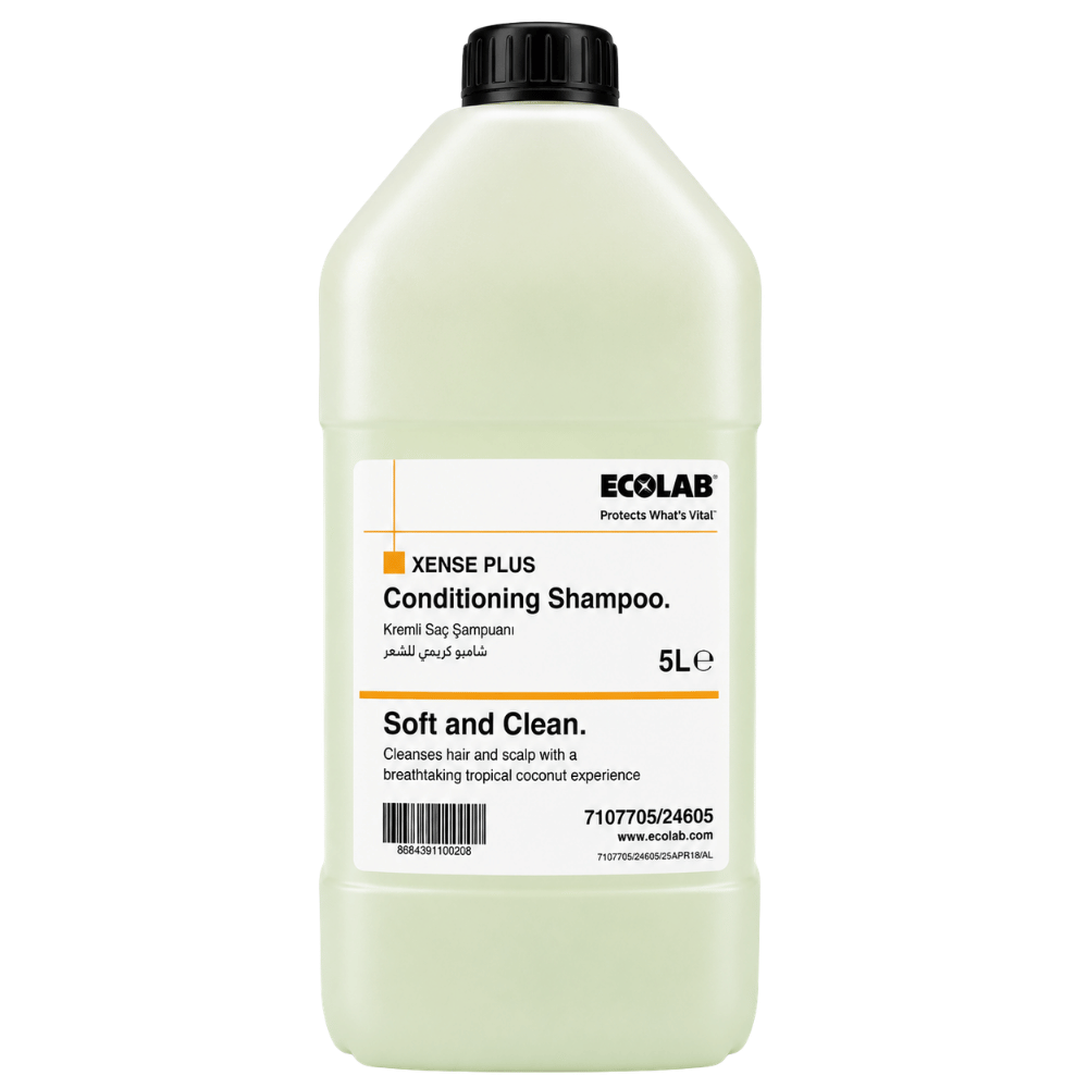 Ecolab Xense Plus 2 si 1 Arada Şampuan ve Saç Kremi 5 Lt