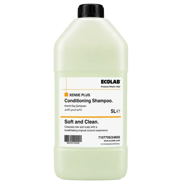 Ecolab Xense Plus 2 si 1 Arada Şampuan ve Saç Kremi 5 Lt - 1