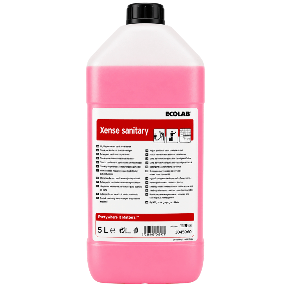 Ecolab Xense Sanitary Parfümlü Saniter Alan Temizleyici Konsantre 5 Kg