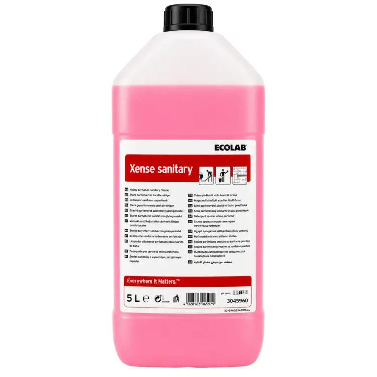 Ecolab Xense Sanitary Parfümlü Saniter Alan Temizleyici Konsantre 5 Kg - 1