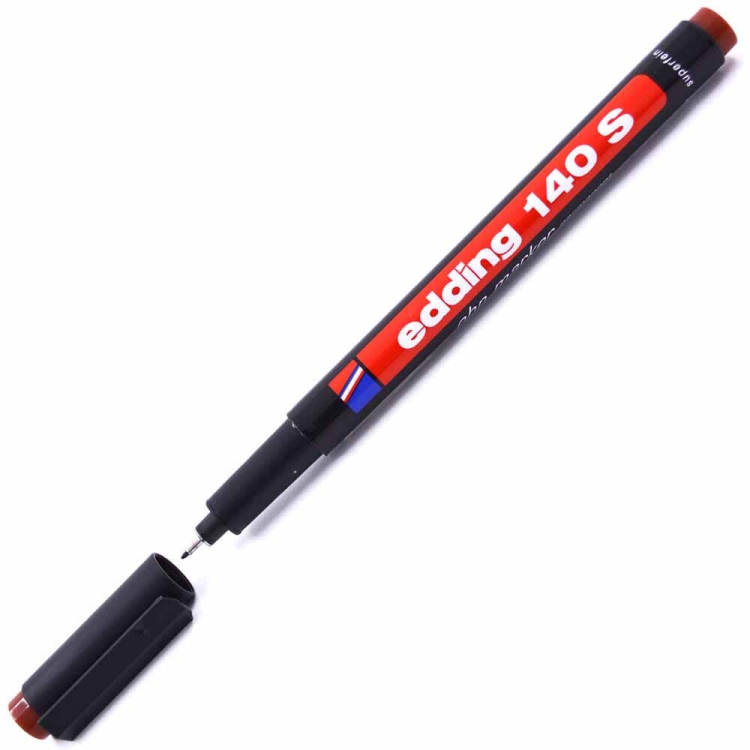 Edding Asetat Kalemi Kahverengi E-140S 