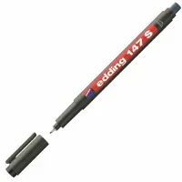 Edding Asetat Kalemi Silgili Siyah E-147S