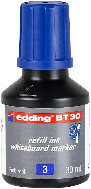 Edding BT-30 Mürekkep Mavi 30 Ml - Edding