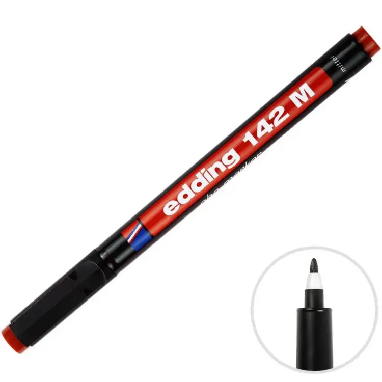 Edding Cd Kalemi 142 M Kırmızı - 1