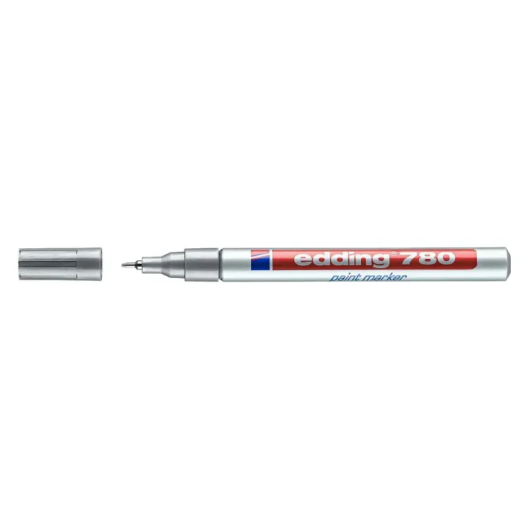 Edding Dekorasyon Markörü E-780 Gümüş - 1