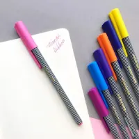 Edding Fine Pen Stabilo Kalem E-55 0.3 mm Pembe