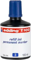 Edding T-100 Mürekkep Mavi 100 Ml