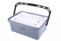 Ermop Gecko Hijyen Kutusu Kapaklı Kırmızı - 3