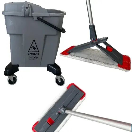 Ermop Gecko Pro Set Temizlik Seti Gri 20 Lt - 1