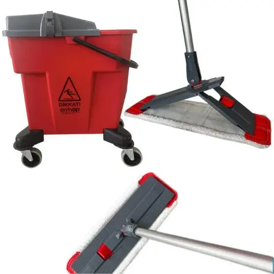 Ermop Gecko Pro Set Temizlik Seti Kırmızı 20 Lt - 7