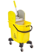Ermop Tek Bölmeli Presli Temizlik Kovası Sarı 20 Lt - Ermop