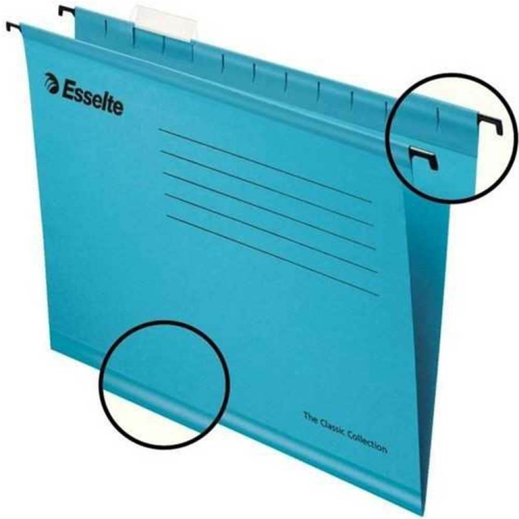 Esselte Ekonomi Askılı Dosya Mavi 25 Li 9031 
