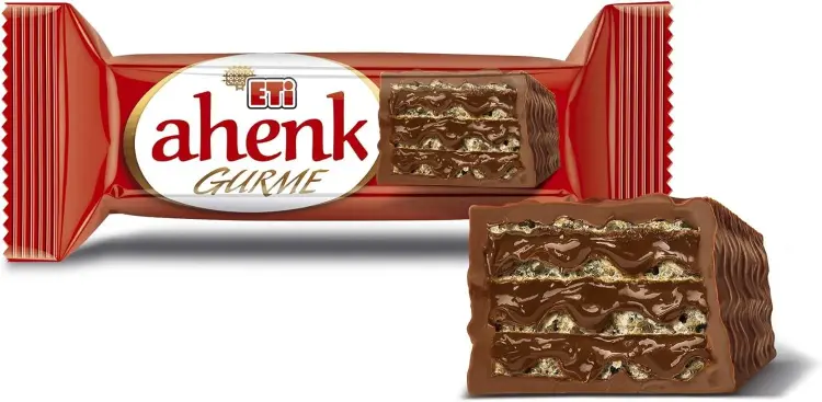 Eti Ahenk Gurme Çikolata Kaplı Fındık Kremalı Gofret 50 Gr 18 Adet - 3