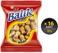 Eti Balık Kraker 40 Gr 16 Adet - Eti