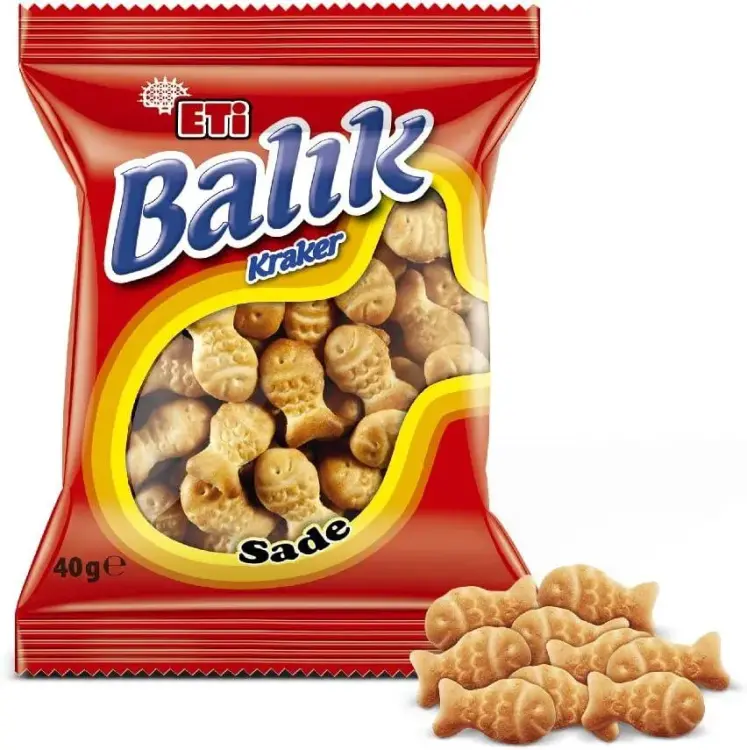 Eti Balık Kraker 40 Gr 16 Adet - 1