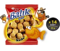 Eti Balık Kraker 85 Gr 14 Adet