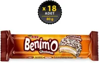 Eti Benimo Lokmalık Çikolatalı Bisküvi 80 Gr 18 Adet