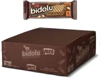 Eti Bidolu Fındık Kremalı Yer Fıstığı Parçacıklı Gofret 81 Gr 12 Adet