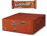 Eti Bidolu Kakao Kremalı Yer Fıstığı Parçacıklı Gofret 81 Gr 12 Adet