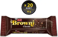 Eti Browni Classic Çikolatalı Fındıklı Kek 40 Gr 20 Adet - Eti (1)