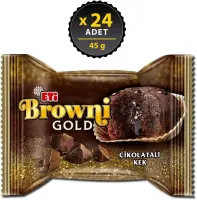 Eti Browni Gold Çikolata Soslu Kek 45 Gr 24 Adet - 4