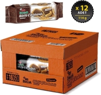 Eti Burçak Sütlü Çikolatalı Yulaflı Bisküvi 114 Gr 12 Adet - 2