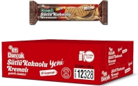 Eti Burçak Sütlü Kakaolu Kremalı Yulaflı Bisküvi 100 Gr 12 Adet - Eti (1)