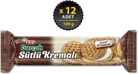 Eti Burçak Sütlü Kremalı Yulaflı Bisküvi 100 Gr 12 Adet - 4