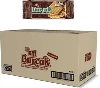 Eti Burçak Tam Buğday Unlu Bisküvi 131 Gr 24 Adet