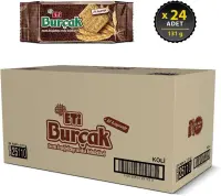Eti Burçak Tam Buğday Unlu Bisküvi 131 Gr 24 Adet (1)