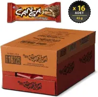 Eti Canga Karamelli Yer Fıstıklı Bar 45 Gr 16 Adet