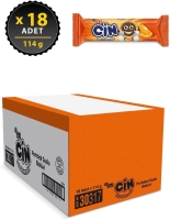 Eti Cin Lokmalık Portakallı Bisküvi 114 Gr 18 Adet - Eti (1)