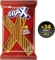 Eti Crax Sade Çubuk Kraker 40 Gr 34 Adet - 3