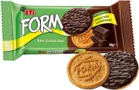 Eti Form Bitter Çikolata Kaplı Lifli Bisküvi 50 Gr 24 Adet - 4
