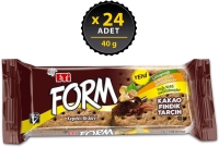 Eti Form Kakaolu, Fındıklı Tarçınlı Kepekli Bisküvi 40 Gr 24 Adet - Eti