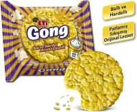 Eti Gong Ballı Hardallı Mısır ve Pirinç Patlağı 34 Gr 18 Adet - 3